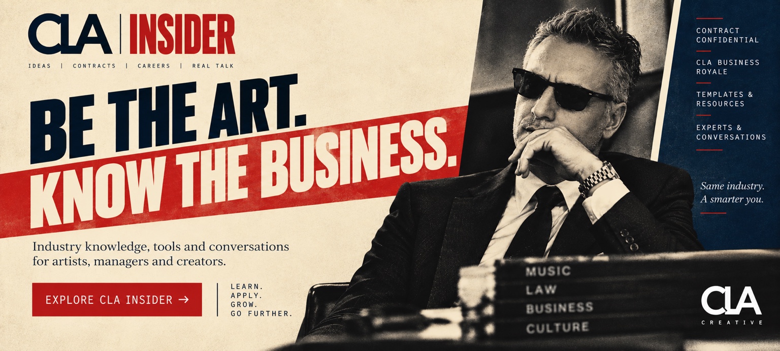 CLA Insider — Be the Art. Know the Business.